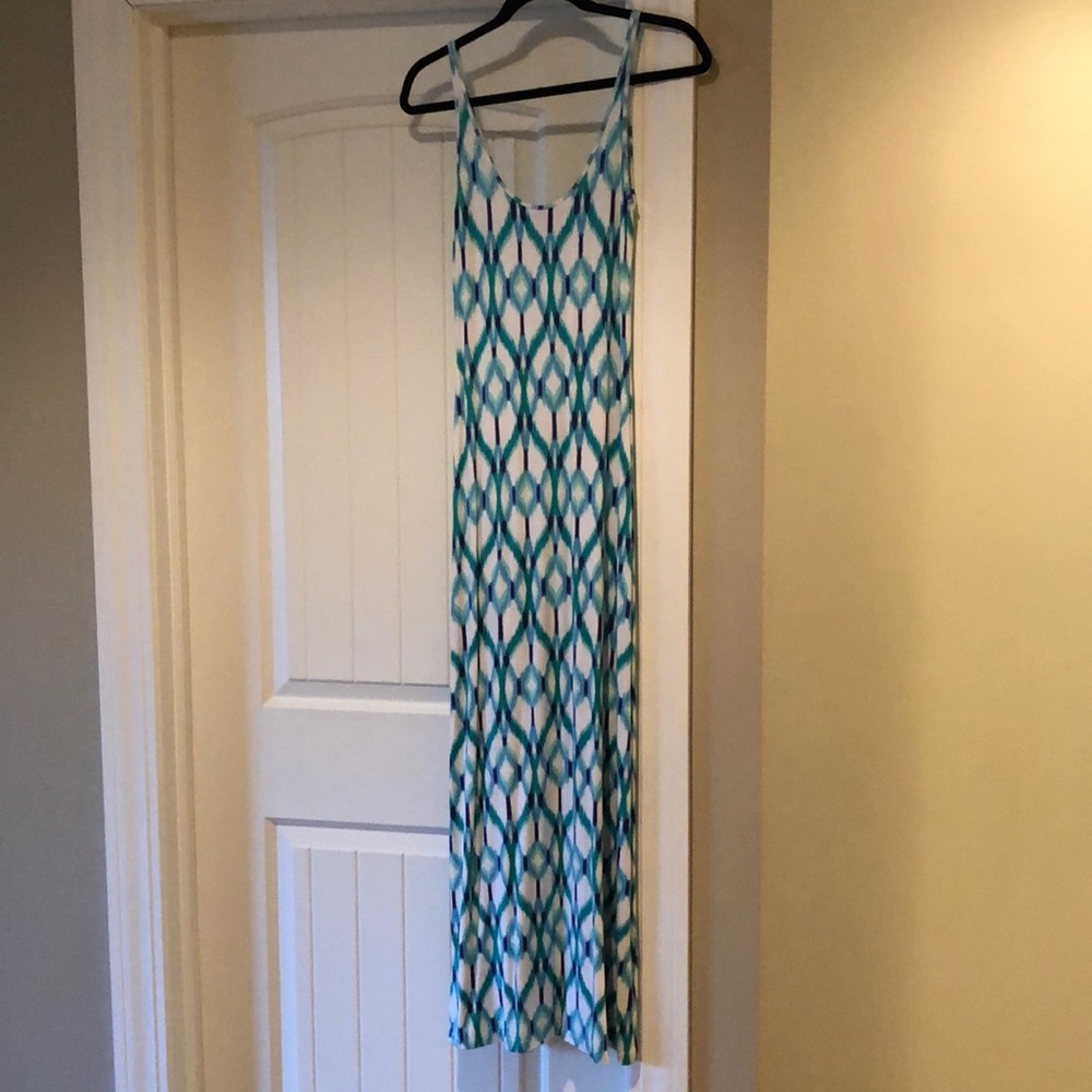 Aztec print maxi